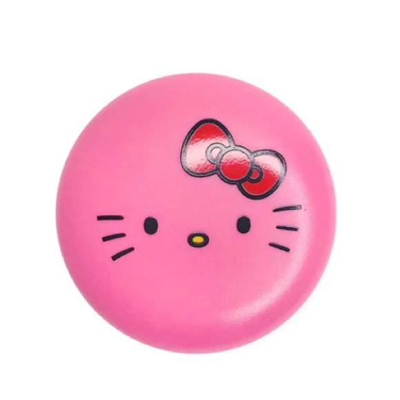 HELLO KITTY THE CRÈME SHOP Macaron Pink Lip Balm Limited Edition Beach Pool - Picture 4 of 5